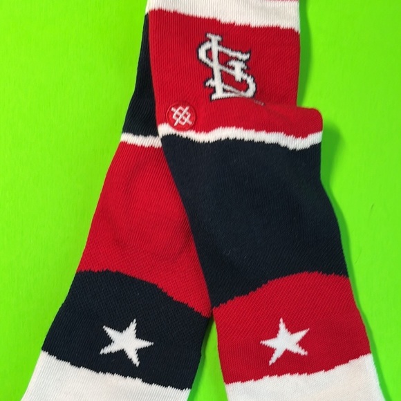 Stance MLB "St Louis" Baseball Team Casual Crew Socks - Large - Picture 3 of 6